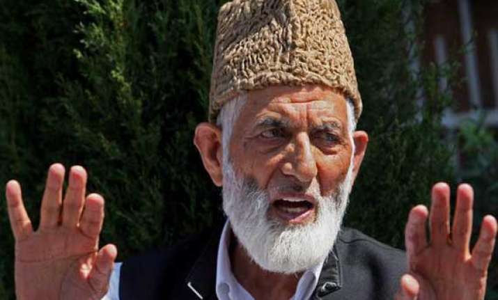 geelani rejects lambah s suggestions