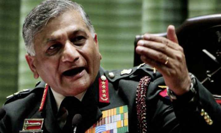 gen singh punishes officer before leaving office