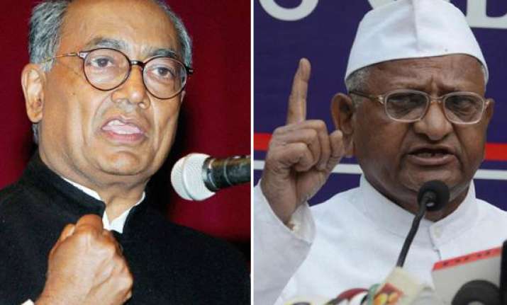 get rid of street smart team members digvijay advises anna