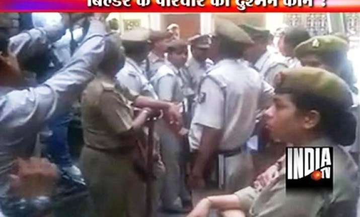 sacked driver arrested for butchering 7 members of