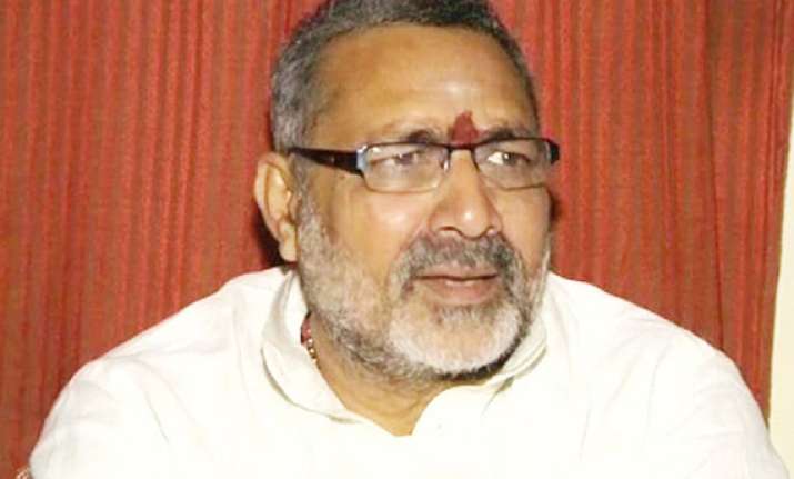 giriraj singh surrenders in hate speech case granted bail