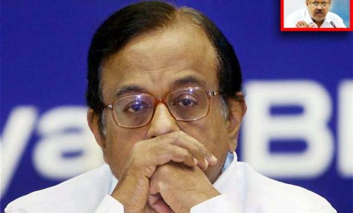 guj govt slams chidambaram s comments on ips officers