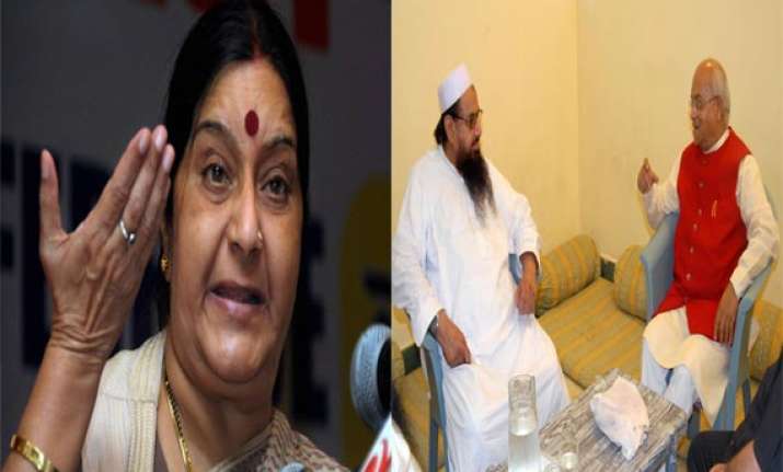 hafiz saeed row government seeks report from indian mission