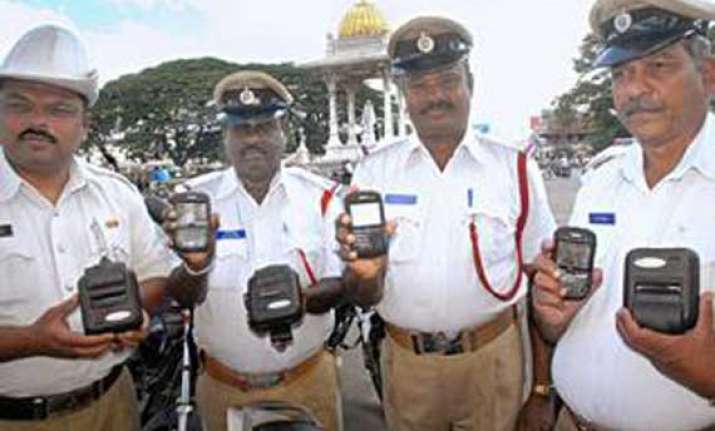 haryana traffic police now to be equipped with tablets