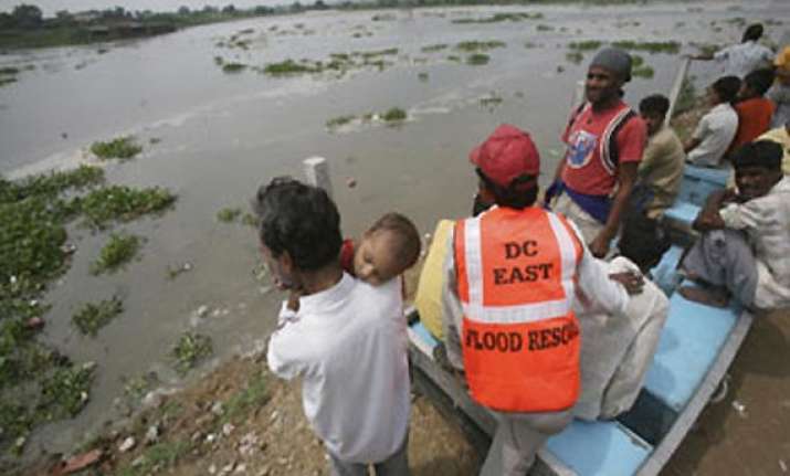 haryana villagers rescued from flooded yamuna