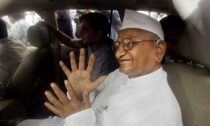 anna refuses to come out of tihar jail