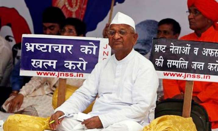 hazare writes to pm