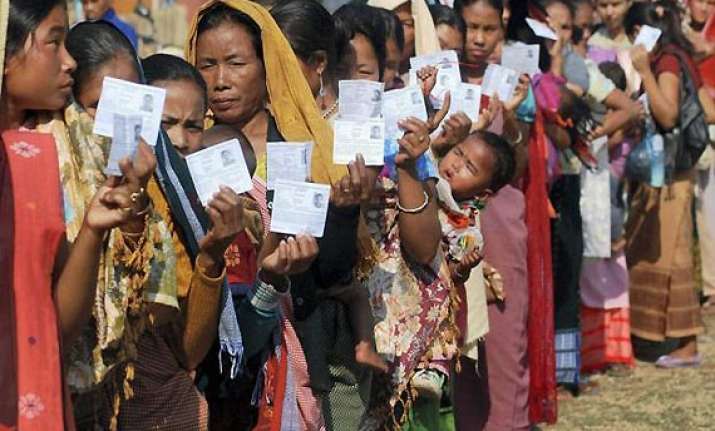 high turnout in north east once again in second phase of