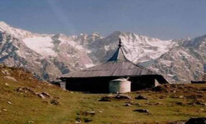 himachal s hilltop aadi himani chamunda temple damaged in