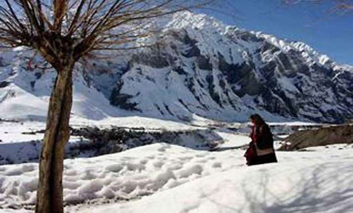 himachal s keylong freezes at minus 8.5 degrees celsius