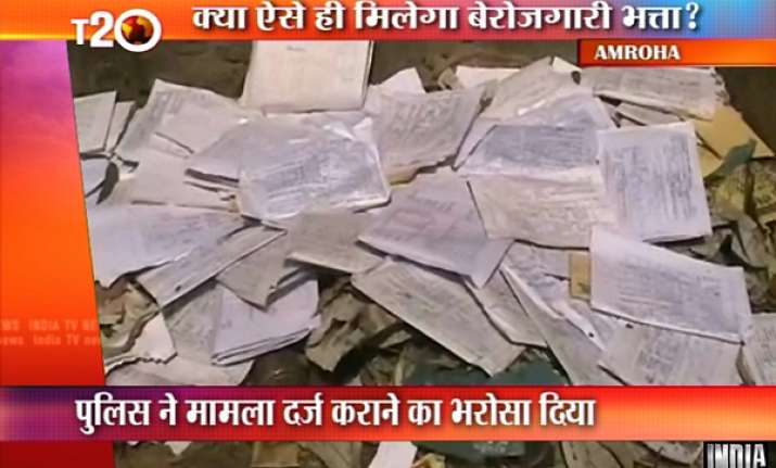 hundreds of up unemployment allowance applications found in