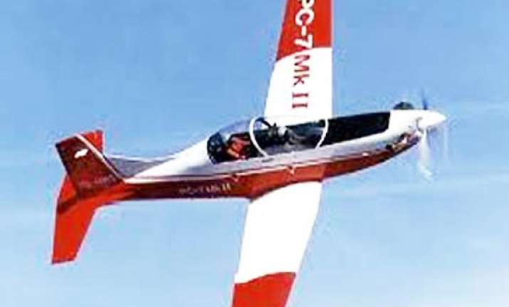 iaf inducts pilatus pc 7 trainer