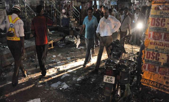 ied used in hyderabad blasts indian mujahideen suspected