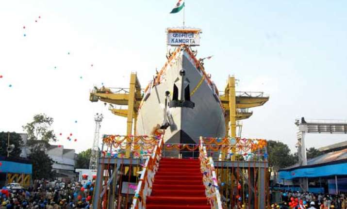 ins kamorta the first indigenous stealth corvette of indian