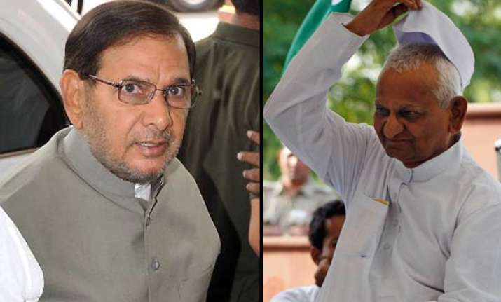 i am against fast as a means of protest says sharad yadav