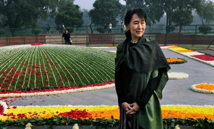 i feel partly a citizen of india says suu kyi