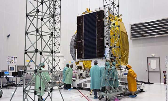 india s first defence satellite all set for launch