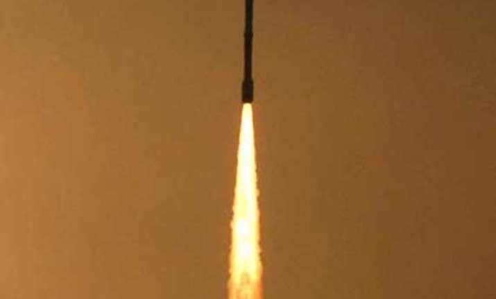india s first military satellite gsat 7 launched