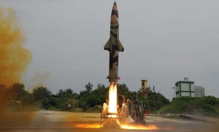 india s indigenously developed nuclear capable prithvi ii