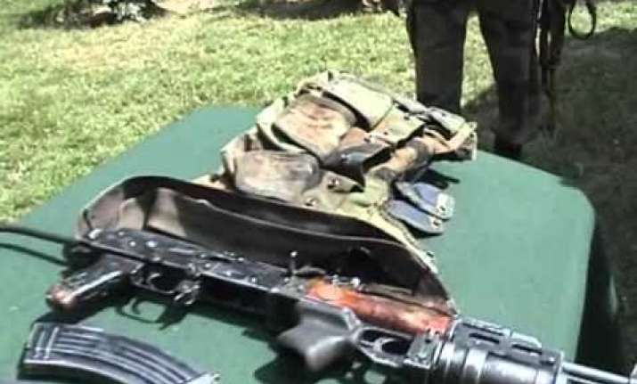army busts hideout in reasi weapons recovered