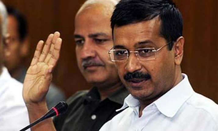 aap s first anniversary gift to delhi people pending water