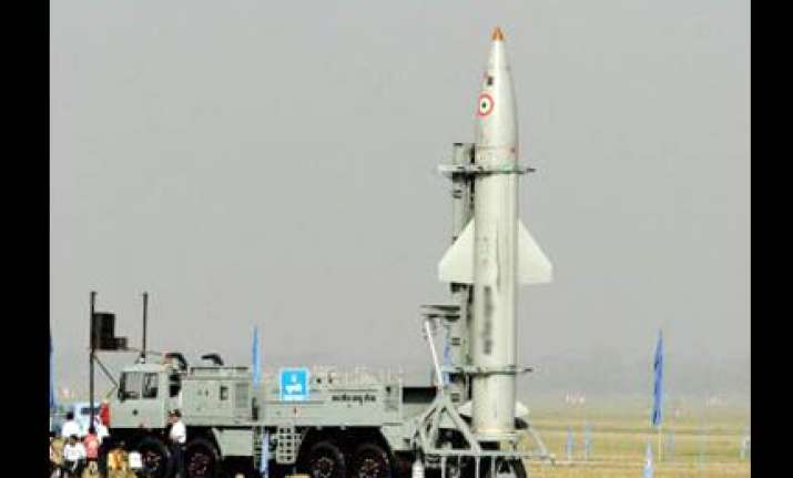 interceptor missile fails to take off