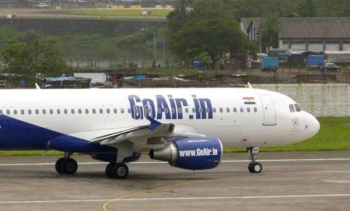 goair flight makes emergency landing in nagpur after bomb