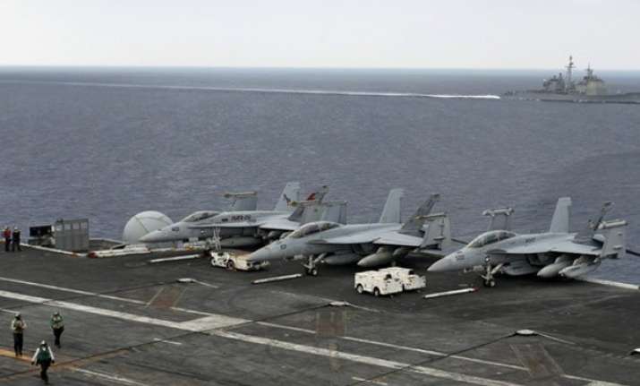 in pics india us and japan hold naval exercises under china