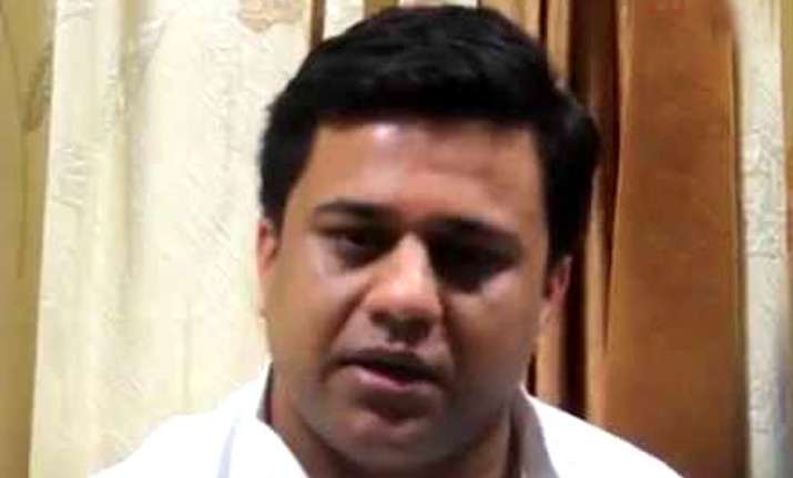 nbw issued against up minister for taking policemen hostage