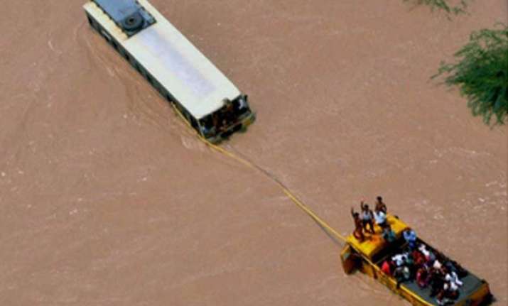 more than 1 500 people evacuated in flood hit gujarat