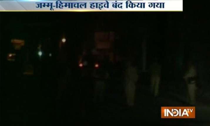 high alert on pathankote jammu highway after punjab terror