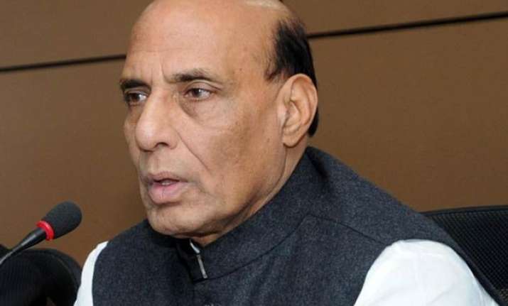 jnu protest had lashkar cheif hafiz saeed s backing rajnath