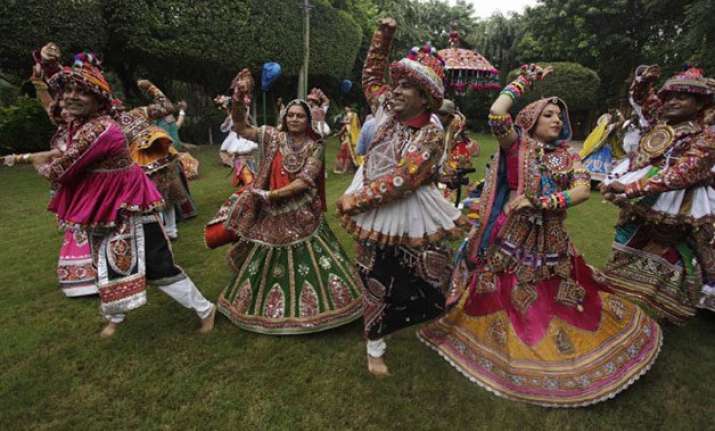 to protect hindu girls muslims barred from gujarat garba