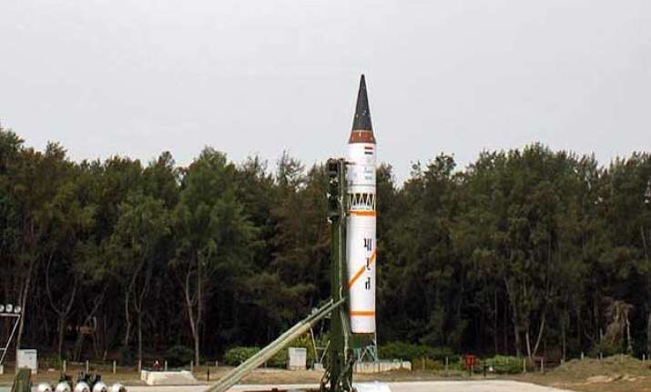 canister based agni v likely to be test fired on january 31