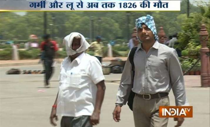 heatwave continues to sear india death toll rises to 1 826