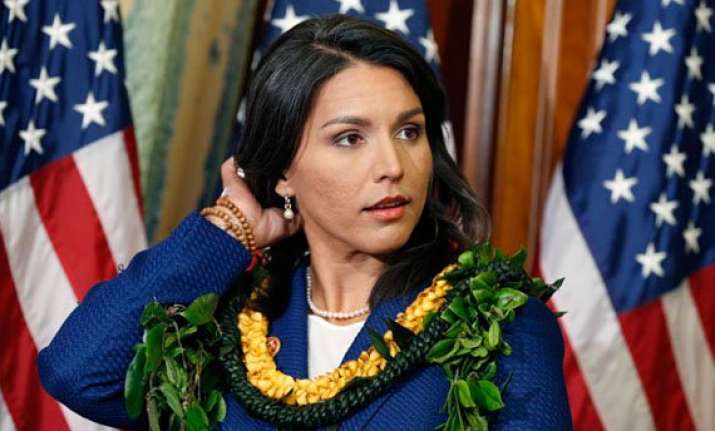 modi to meet tulsi gabbard first hindu american in us