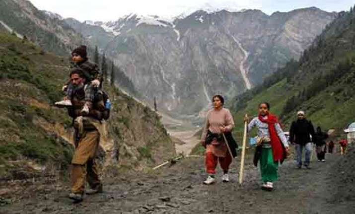 amaranth yatra stopped due to bad weather