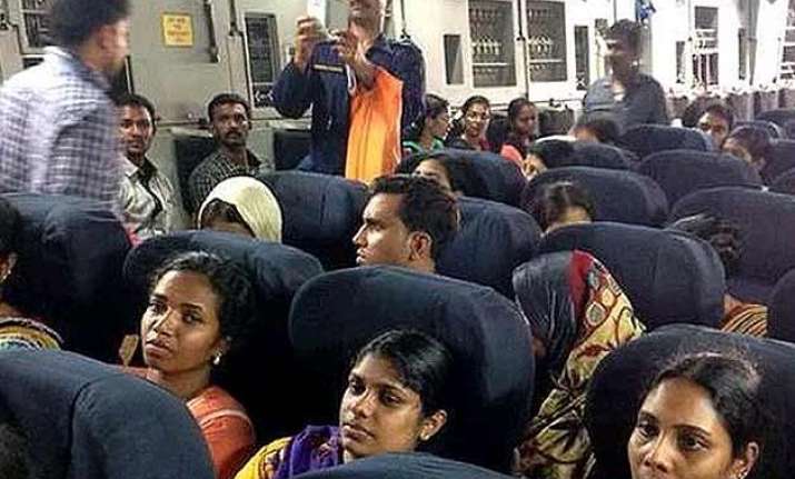 iaf brings home 168 indian nationals from war torn yemen