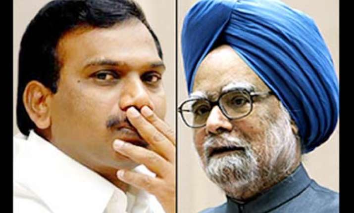 pm pats raja bjp frowns