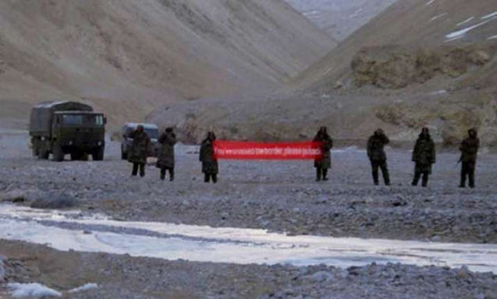 no chinese incursion into india s territory govt