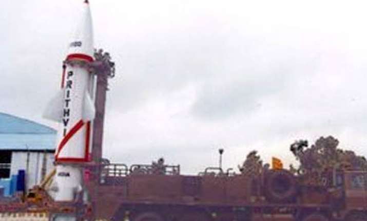 dhanush prithvi 2 to be testfired on saturday
