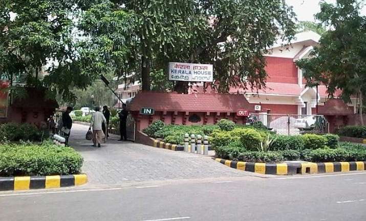 cops rush to kerala bhawan after call alleging beef on menu