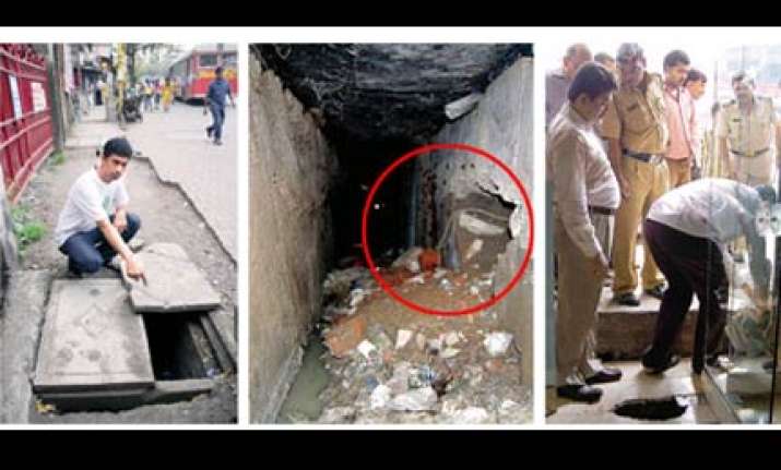 mumbai thieves dig tunnel to rob jewellery shop