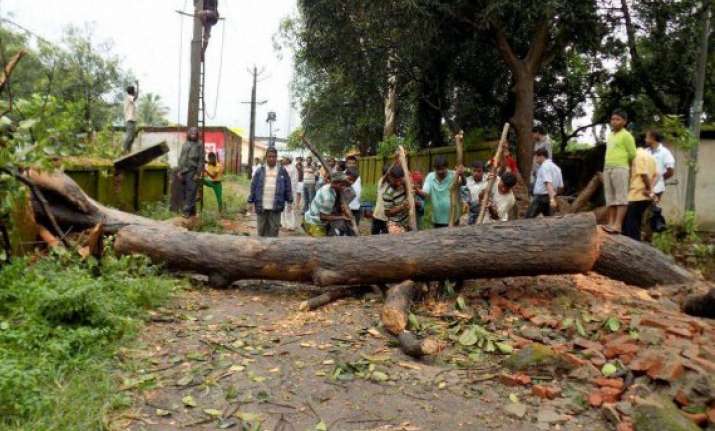 cyclone hit vizag limping back to normalcy