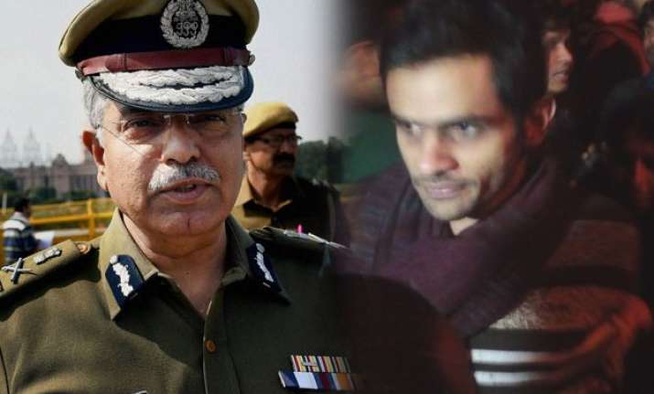 umar khalid others must join probe delhi police chief bs