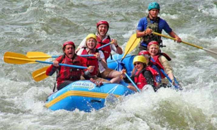 rafting in rishikesh an adventure turning into a watery