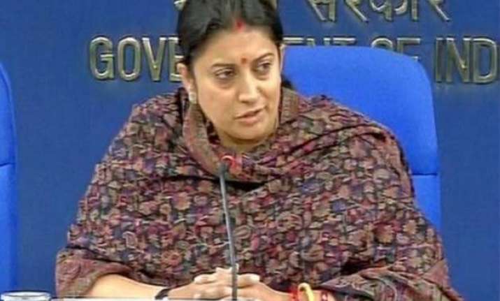not a caste conflict says smriti irani on rohith vemula
