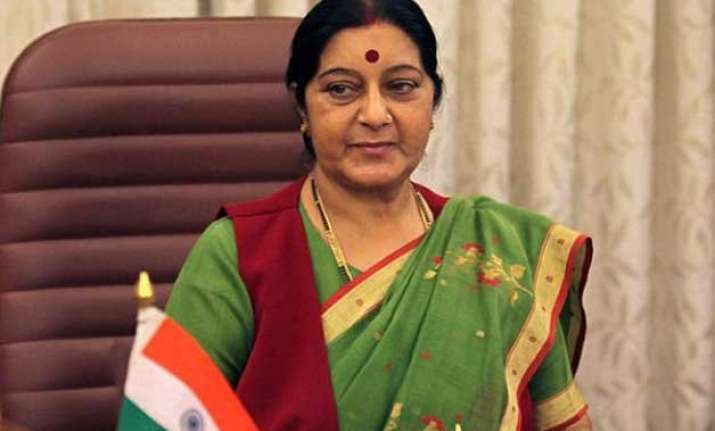 sushma swaraj calls on bhutan pm discusses security