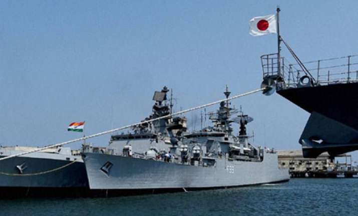 india us japan begin joint naval exercise vow to ensure