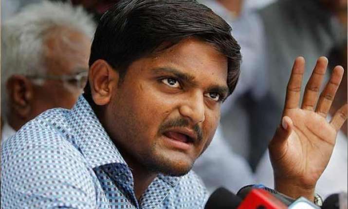 congress using patel community for political gains hardik